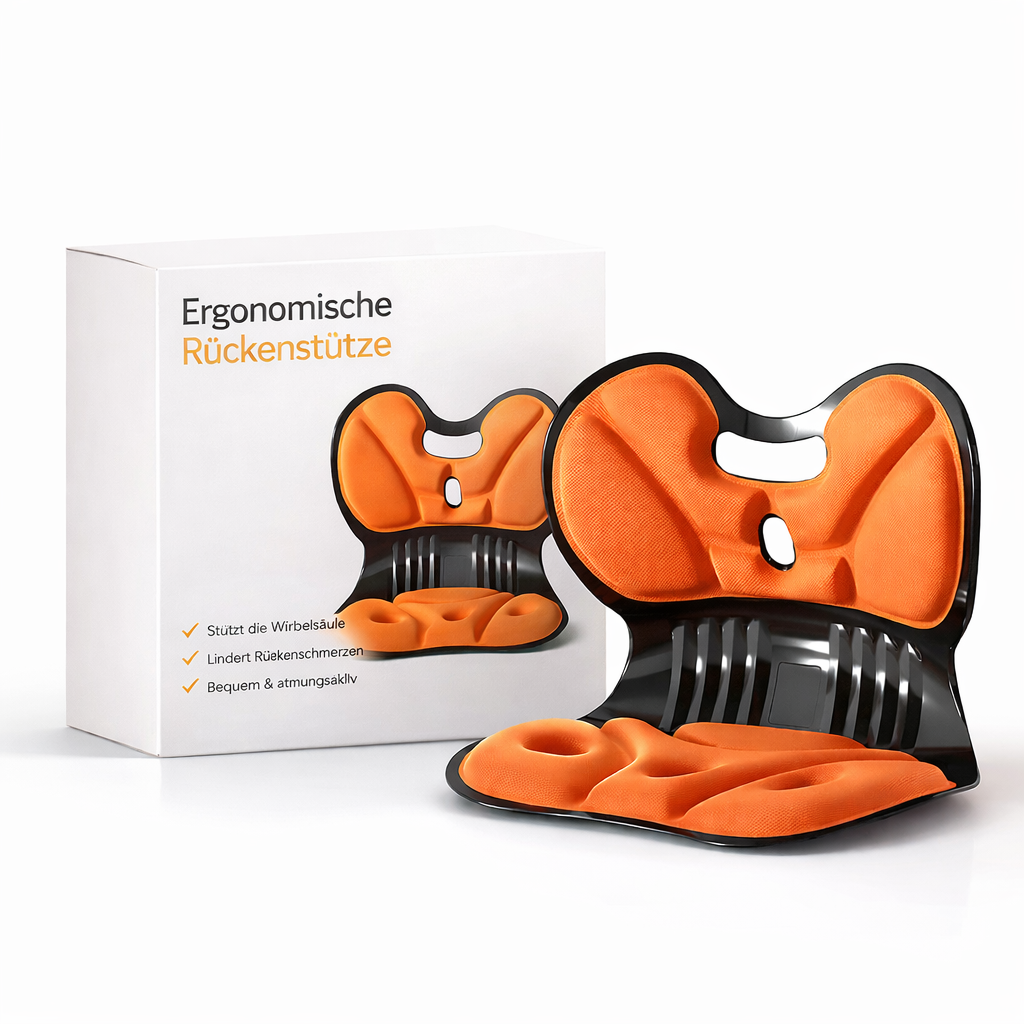 Ergonomisches Lendenwirbelkissen – Premium Memory-Foam