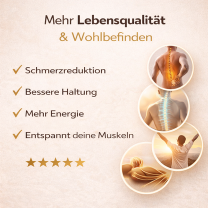 Ergonomisches Lendenwirbelkissen – Premium Memory-Foam