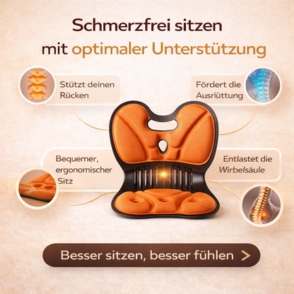 Ergonomisches Lendenwirbelkissen – Premium Memory-Foam